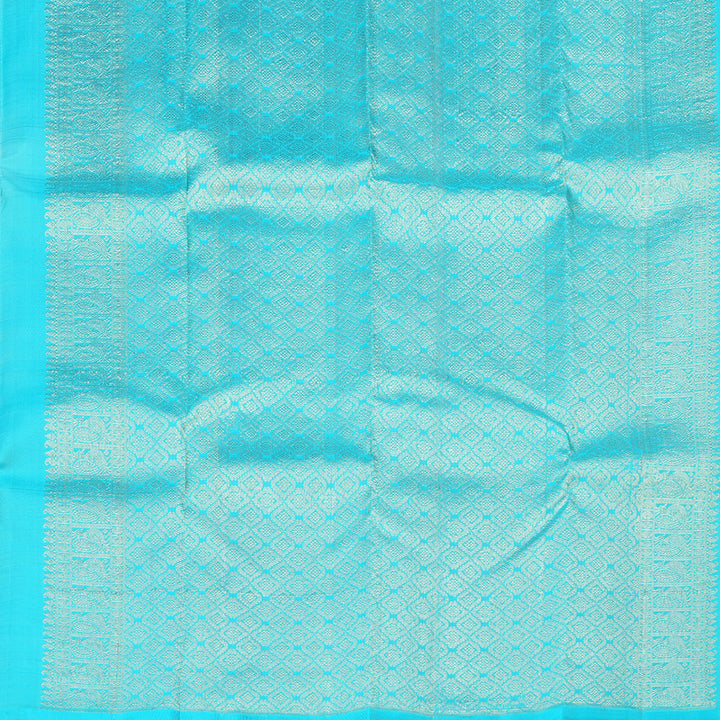 Hayagrivas Handloom Kanjivaram Silk Saree in Royal Red KBD1815B15-7