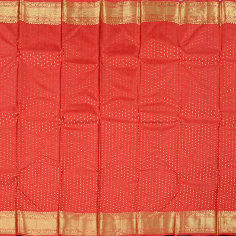 Hayagrivas Handloom Kanjivaram Silk Sarees in Regal Red KBD1828B7-4