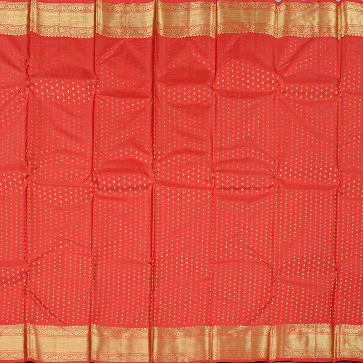 Hayagrivas Handloom Kanjivaram Silk Sarees in Regal Red KBD1828B7-4