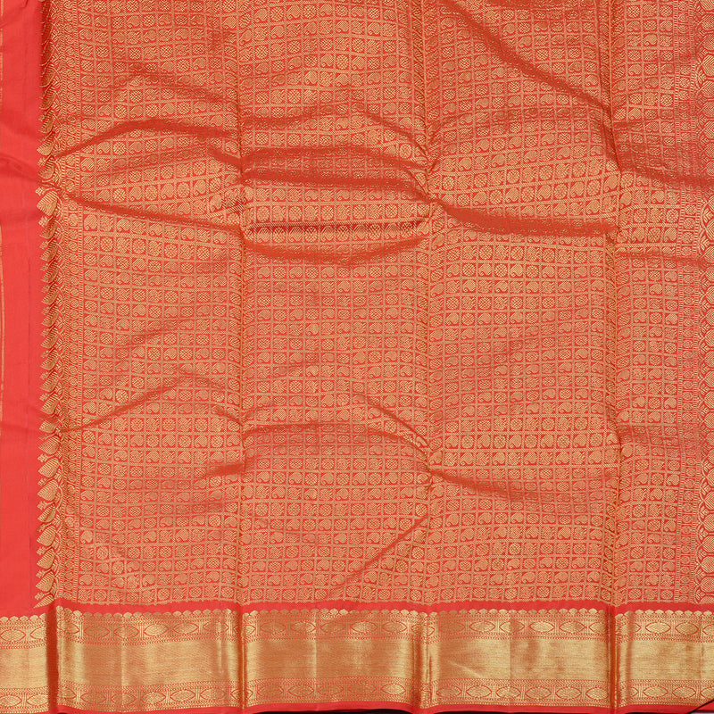Hayagrivas Handloom Kanjivaram Silk Sarees in Regal Red KBD1828B7-4