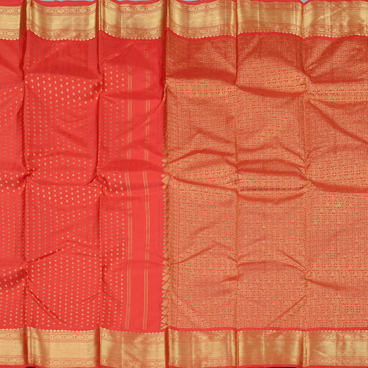 Hayagrivas Handloom Kanjivaram Silk Sarees in Regal Red KBD1828B7-4