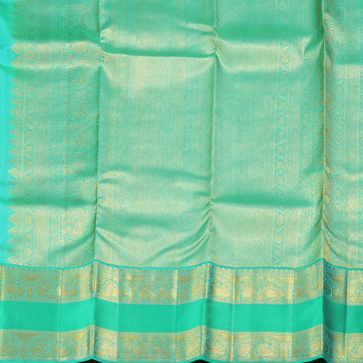 Hayagrivas Handloom Kanjivaram Silk Saree in Ethereal Deep Purple Color  KBD1829B1-1