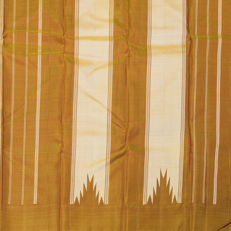 Hayagrivas Handloom Temple Border Kanjivaram Silk Saree KBD1833B2-1