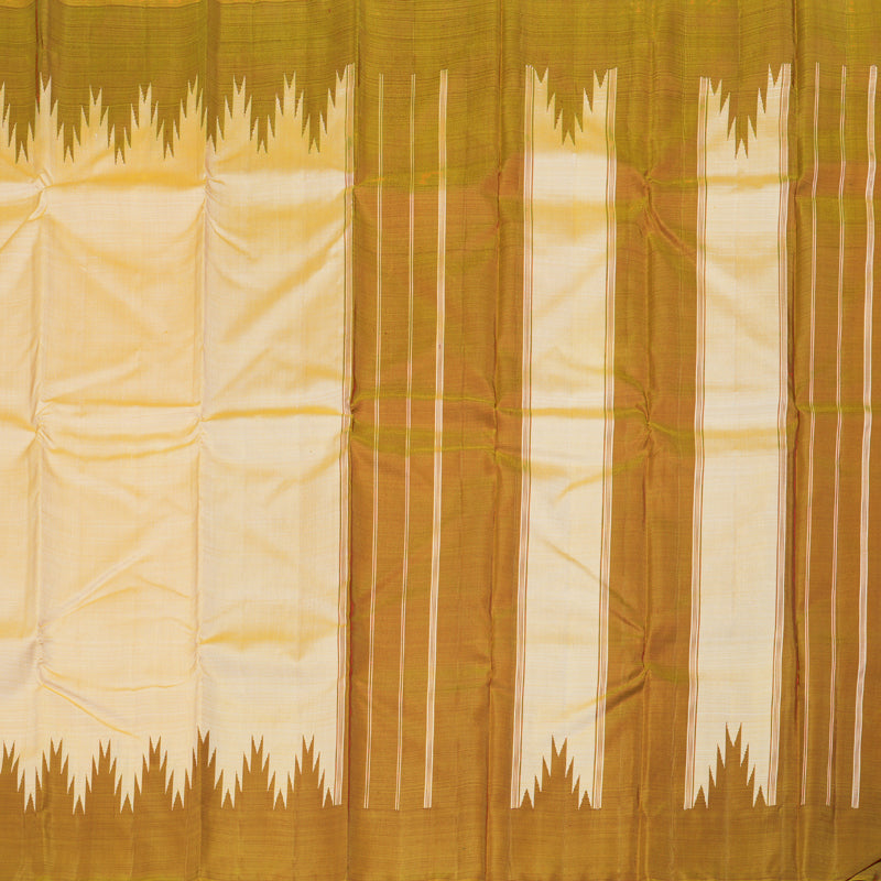 Hayagrivas Handloom Temple Border Kanjivaram Silk Saree KBD1833B2-1