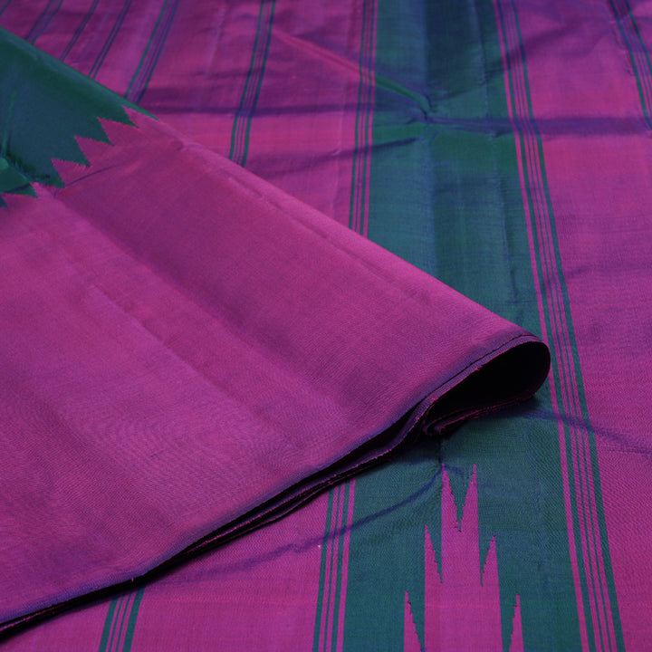 Hayagrivas Handloom Raising Border  Kanjivaram Silk Saree KBD1835B3-2