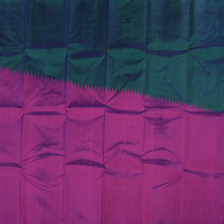 Hayagrivas Handloom Raising Border  Kanjivaram Silk Saree KBD1835B3-2