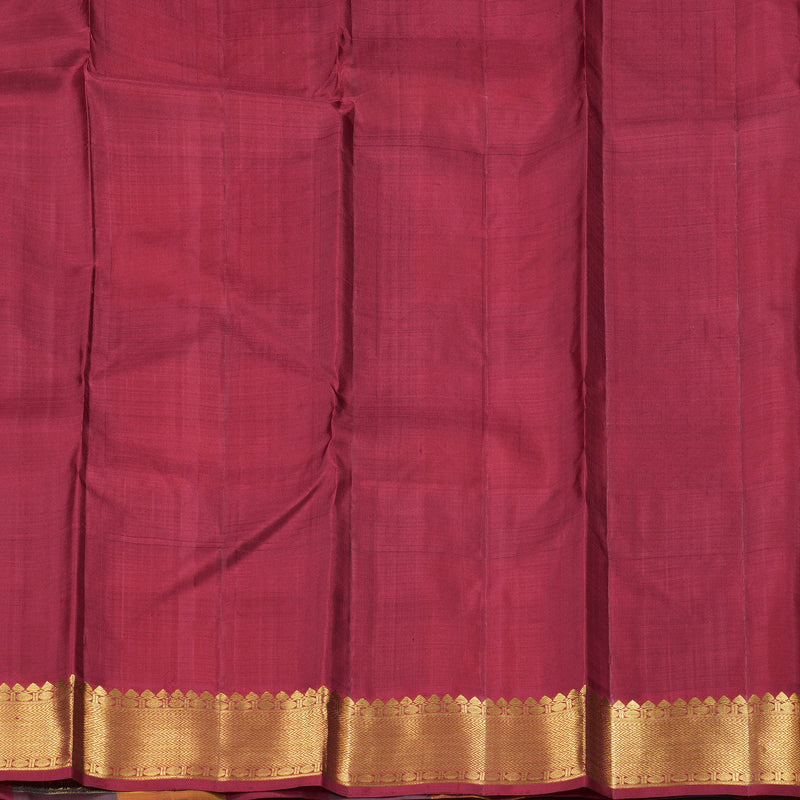 Hayagrivas Handloom Kanjivaram Silk Saree in Radiant Multicolour Checks KBD1835B6-1