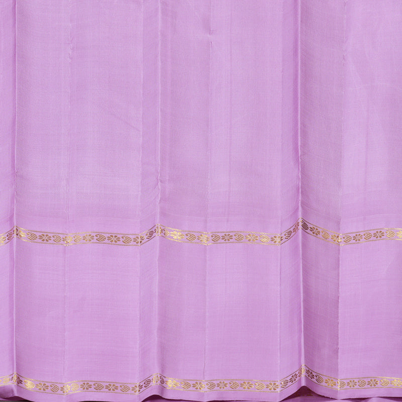 Hayagrivas Handloom Kanjivaram Silk Saree in Sophisticated Dark Brown KBD1837B15-1