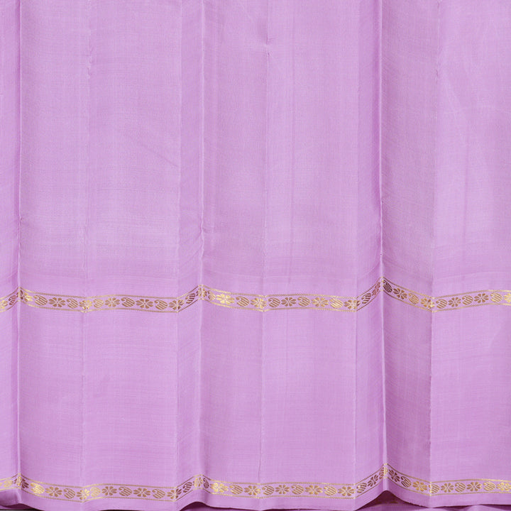 Hayagrivas Handloom Kanjivaram Silk Saree in Sophisticated Dark Brown KBD1837B15-1