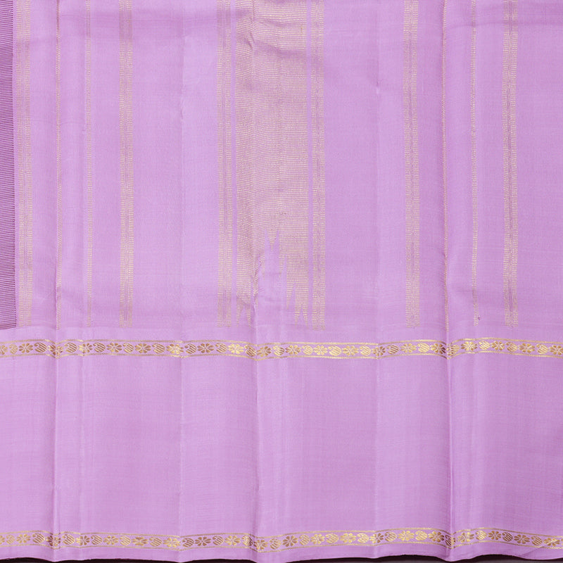 Hayagrivas Handloom Kanjivaram Silk Saree in Sophisticated Dark Brown KBD1837B15-1