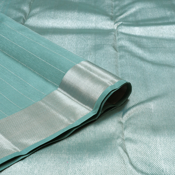 Hayagrivas Handloom Kanjivaram Silk Saree in Ethereal Powder Blue KBD1837B2-1