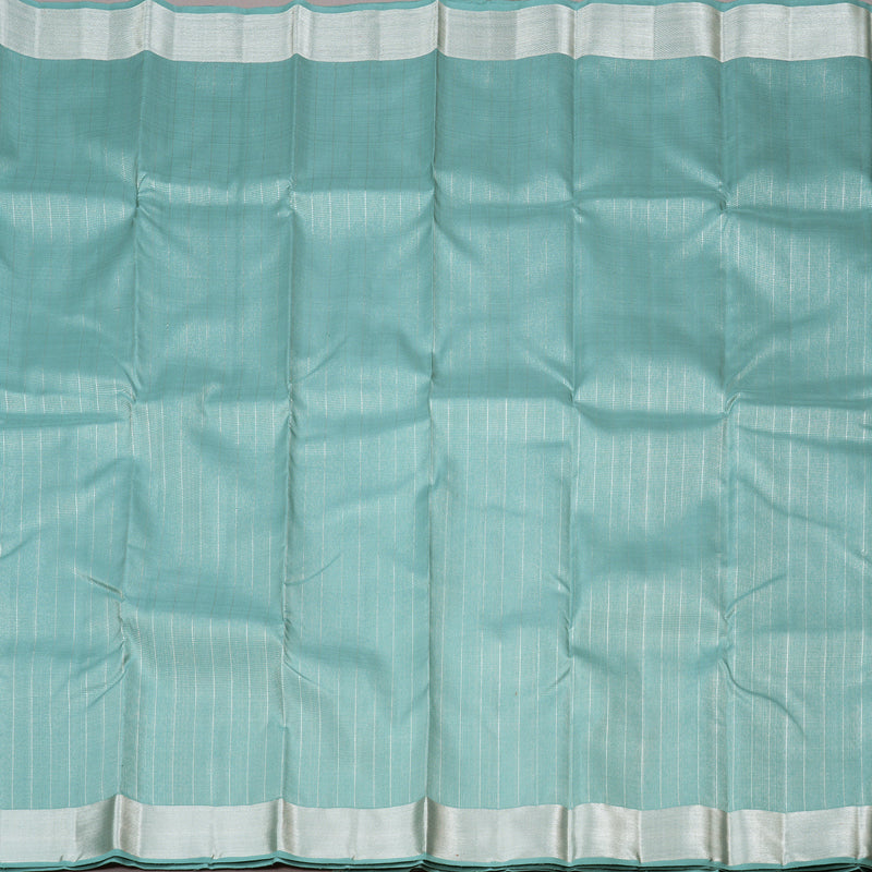 Hayagrivas Handloom Kanjivaram Silk Saree in Ethereal Powder Blue KBD1837B2-1