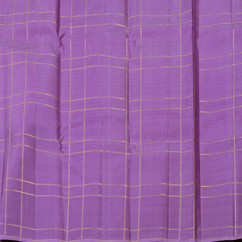 Hayagrivas Handloom Kanjivaram Silk Saree in Luxurious Purple KBD1846B3-4