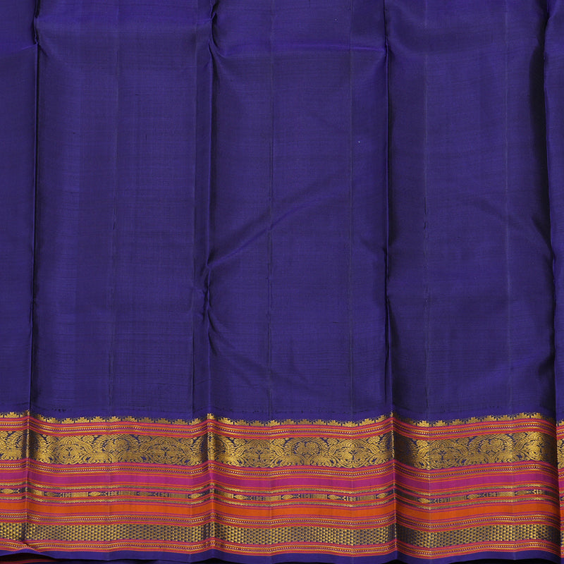 Hayagrivas Handloom Pure Kanjivaram Silk Saree in Soft Baby Pink KBD1848B1-1