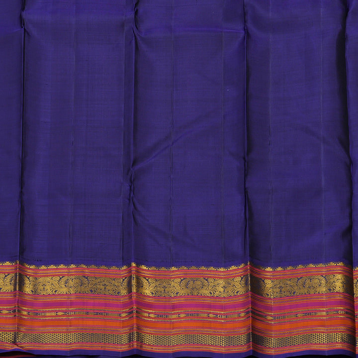 Hayagrivas Handloom Pure Kanjivaram Silk Saree in Soft Baby Pink KBD1848B1-1