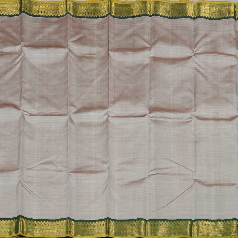 Hayagrivas Handloom Kanjivaram Silk Saree in Soothing Grey KBD1853B4-1