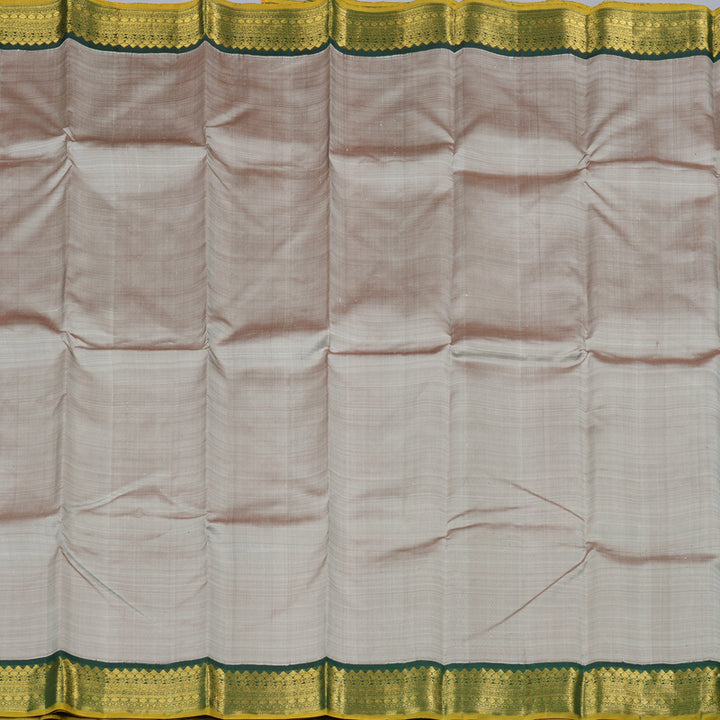 Hayagrivas Handloom Kanjivaram Silk Saree in Soothing Grey KBD1853B4-1