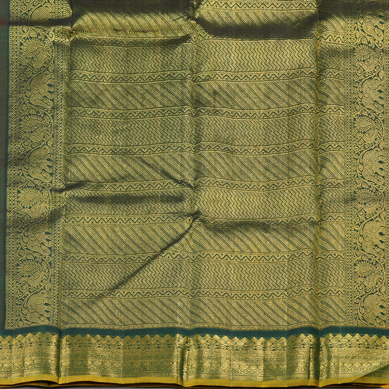 Hayagrivas Handloom Kanjivaram Silk Saree in Soothing Grey KBD1853B4-1