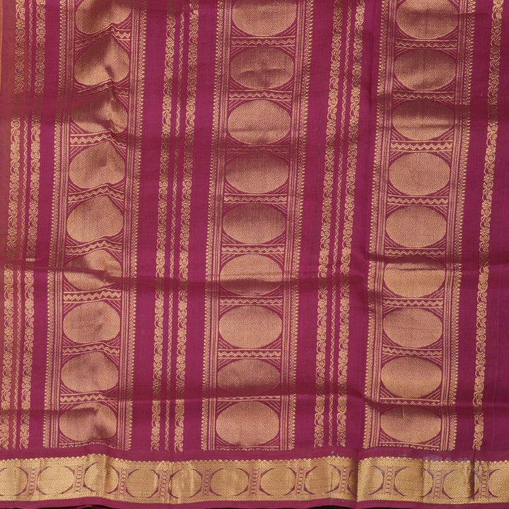 Hayagrivas Handloom Silk Cotton Saree in Mesmerizing Lemon Yellow Colour KBD1860B9-3