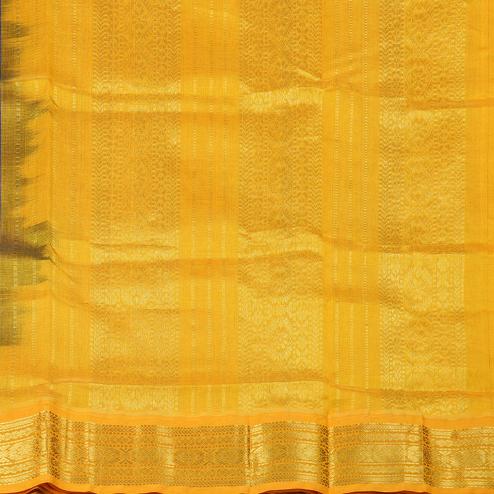 Hayagrivas Handloom Vairaoosi Silk Cotton Saree in Rich Blue KBD1861B5-5