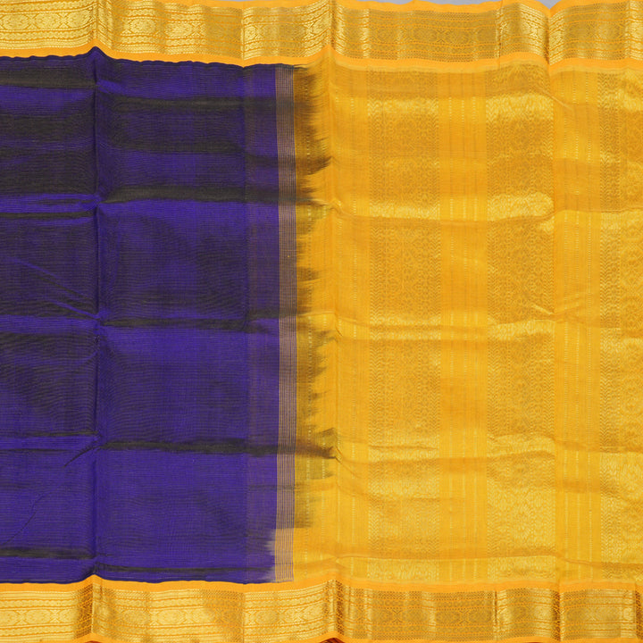 Hayagrivas Handloom Vairaoosi Silk Cotton Saree in Rich Blue KBD1861B5-5