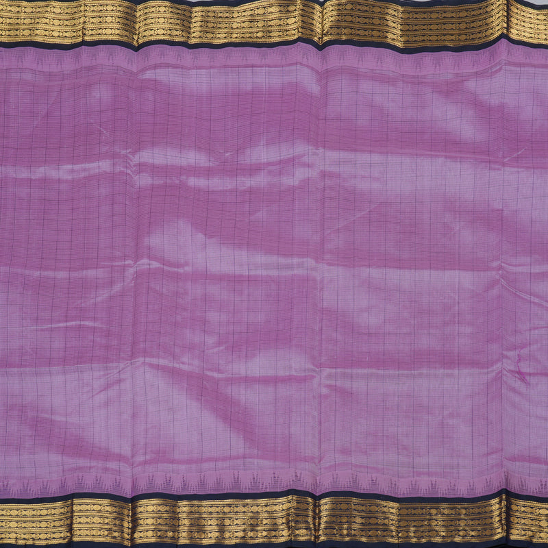 Hayagrivas Handloom Silk Cotton Saree in Delicate Lavender KBD1862B5-1