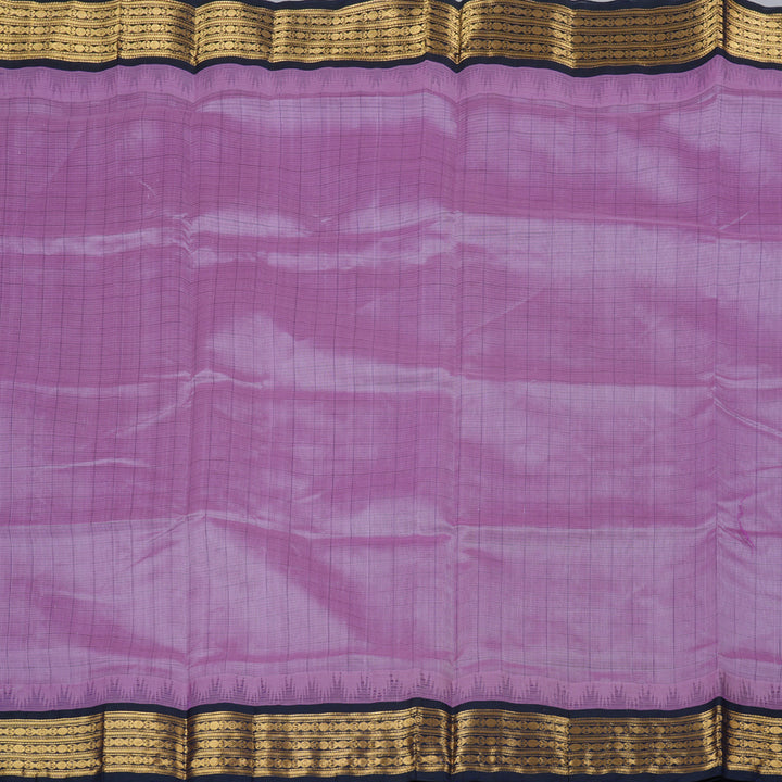 Hayagrivas Handloom Silk Cotton Saree in Delicate Lavender KBD1862B5-1
