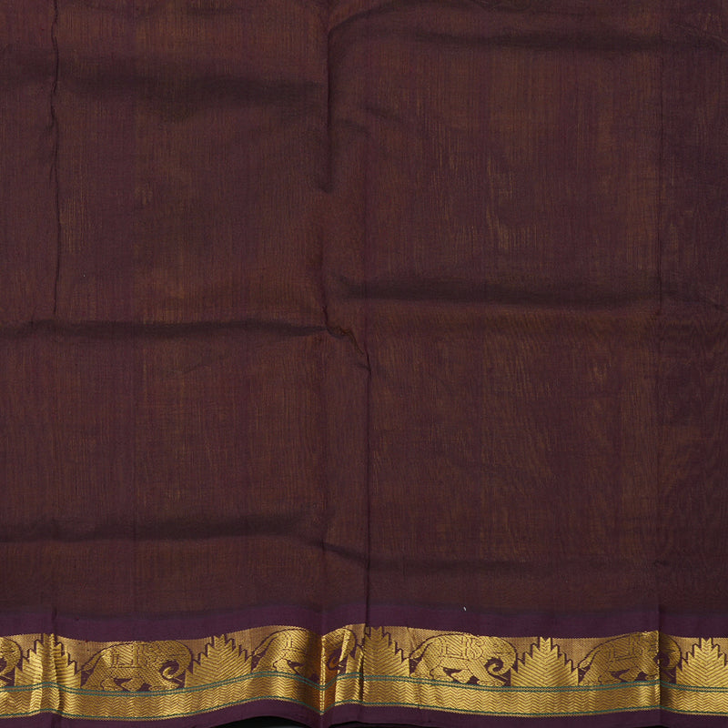 Hayagrivas Handloom Korvai Silk Cotton Saree in Bold Mustard KBD1862B6-14