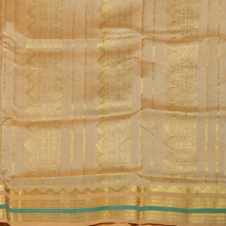 Hayagrivas Handloom Silk Cotton Saree in Imperial Bottle Green KBD1862B6-23