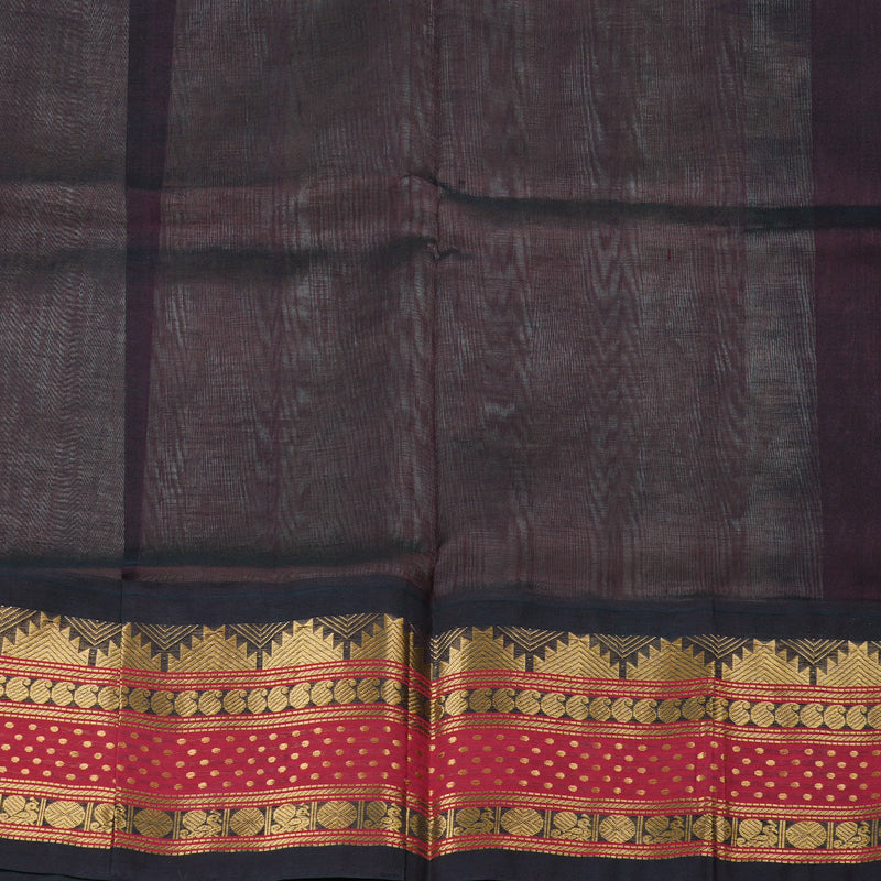 Hayagrivas Handloom Silk Cotton Saree in Timeless Beige KBD1862B7-1