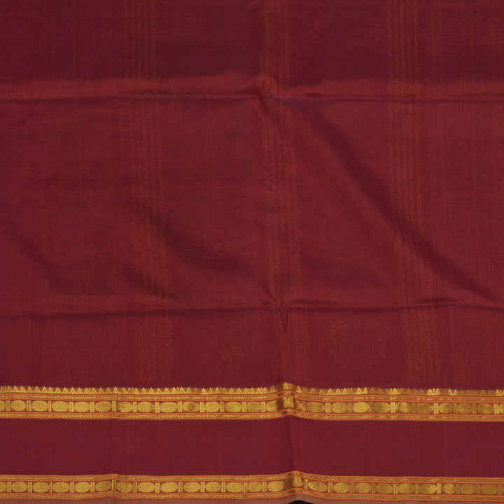 Hayagrivas Parrot Green Pure Silk Cotton Saree KBD1862B8-2