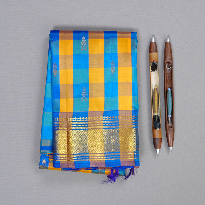 Hayagrivas Handloom Kanjivaram Silk Saree KBD1867B1-22