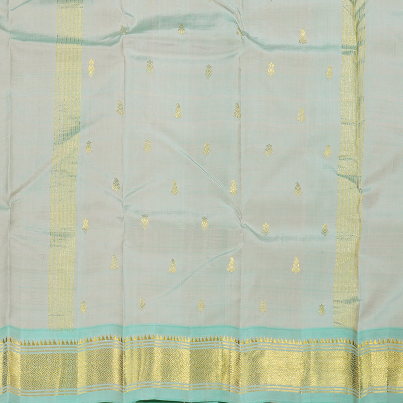 Hayagrivas Handloom Kanjivaram Silk Saree in Opulent Sand Brown KBD1867B1-25