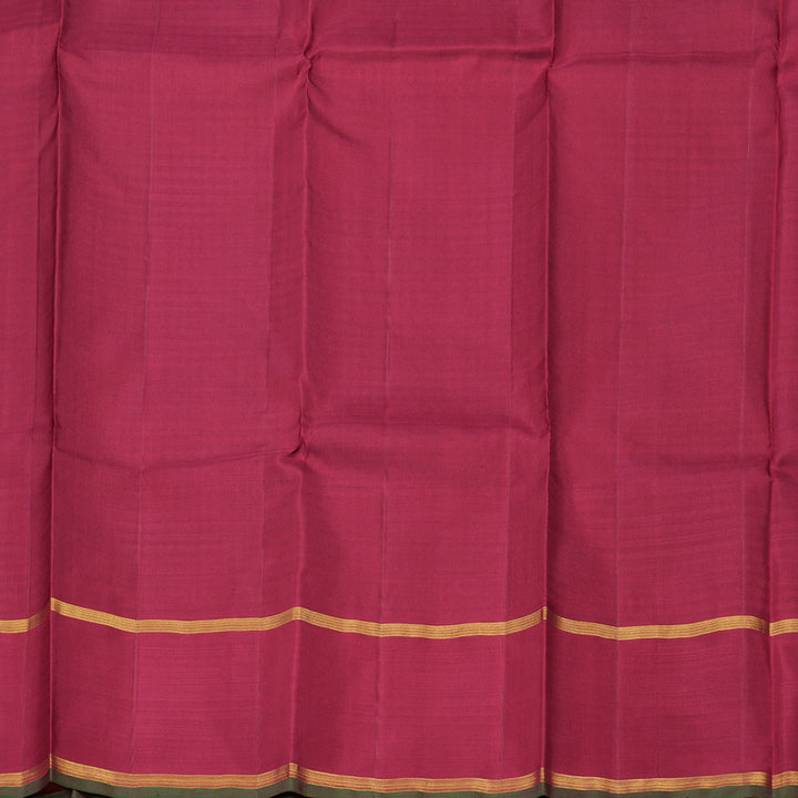 Hayagrivas Handloom Kanjivaram Silk Saree in Classic Black And White Checks KBD1882B8-1