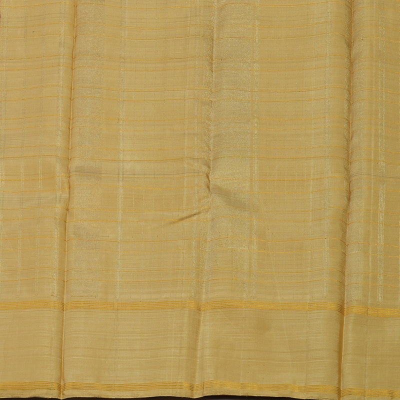 Hayagrivas Handloom Wine Kanjivaram Silk Saree with Sandal Beige border KBD1884B11-1
