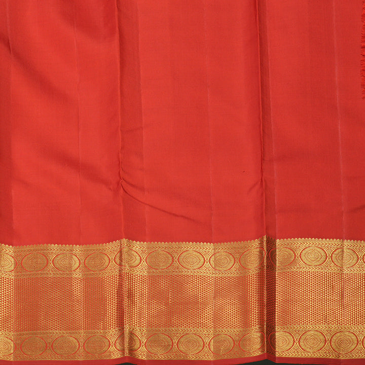 Hayagrivas Handloom Red Kanjivaram Silk Saree KBD1885B4-1
