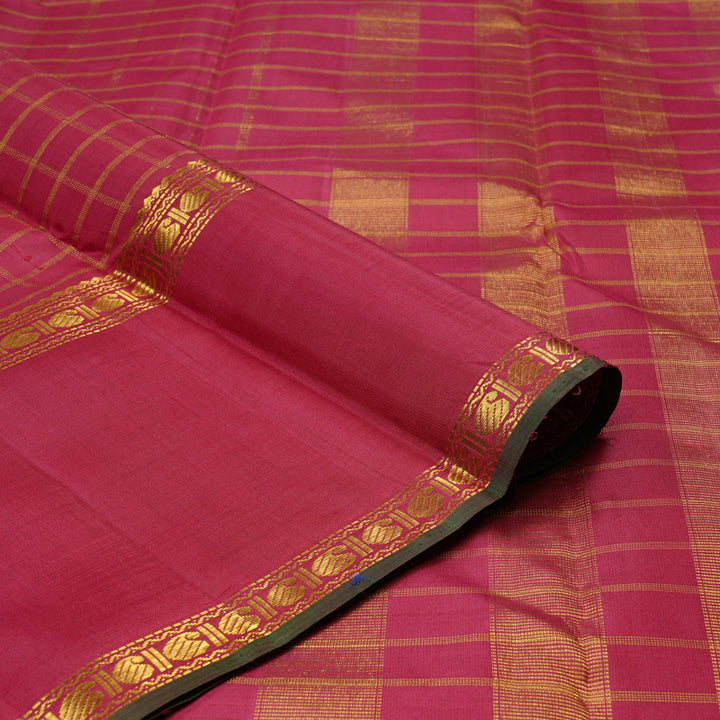 Hayagrivas Maroon Handloom Kanjivaram Silk Saree KBD1893B4-1