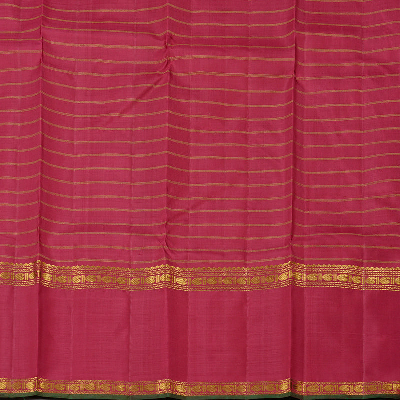 Hayagrivas Maroon Handloom Kanjivaram Silk Saree KBD1893B4-1