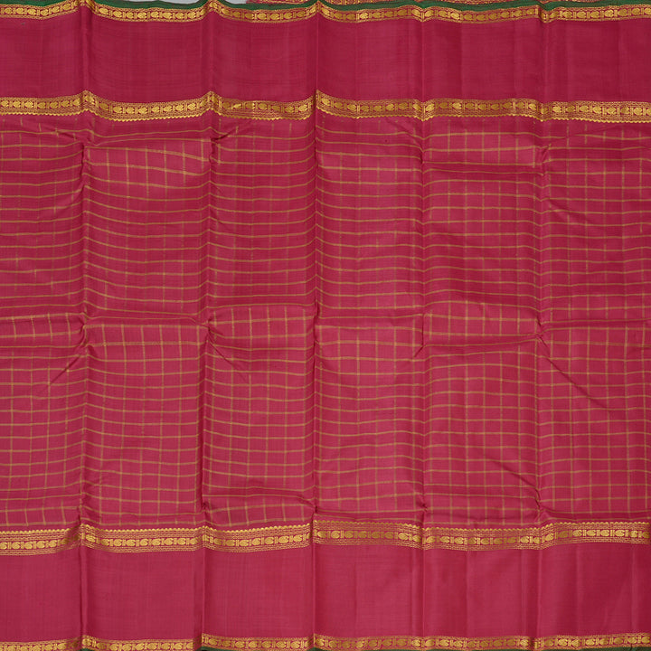 Hayagrivas Maroon Handloom Kanjivaram Silk Saree KBD1893B4-1