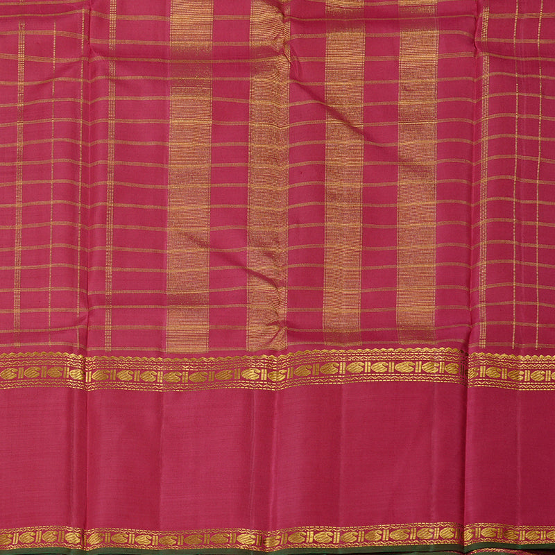 Hayagrivas Maroon Handloom Kanjivaram Silk Saree KBD1893B4-1