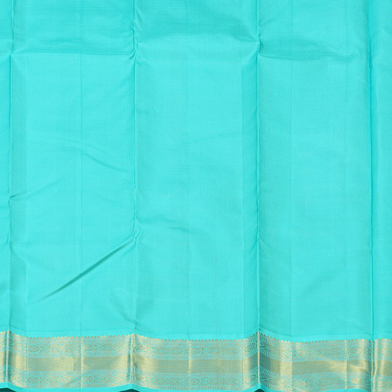 Hayagrivas Handloom Kanjivaram Silk Saree in Enchanting Orangish Pink KBD1895B6-3