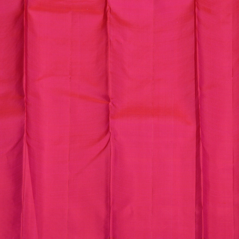 Hayagrivas Handloom Kanjivaram Silk Saree in Ruby Reddish Pink KBD1900B1-3