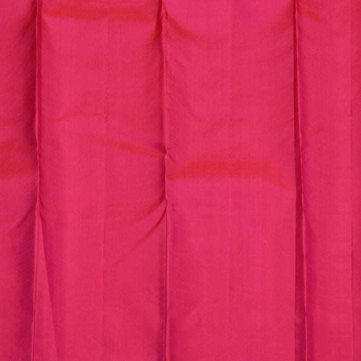 Hayagrivas Handloom Kanjivaram Silk Saree in Ruby Reddish Pink KBD1900B1-3