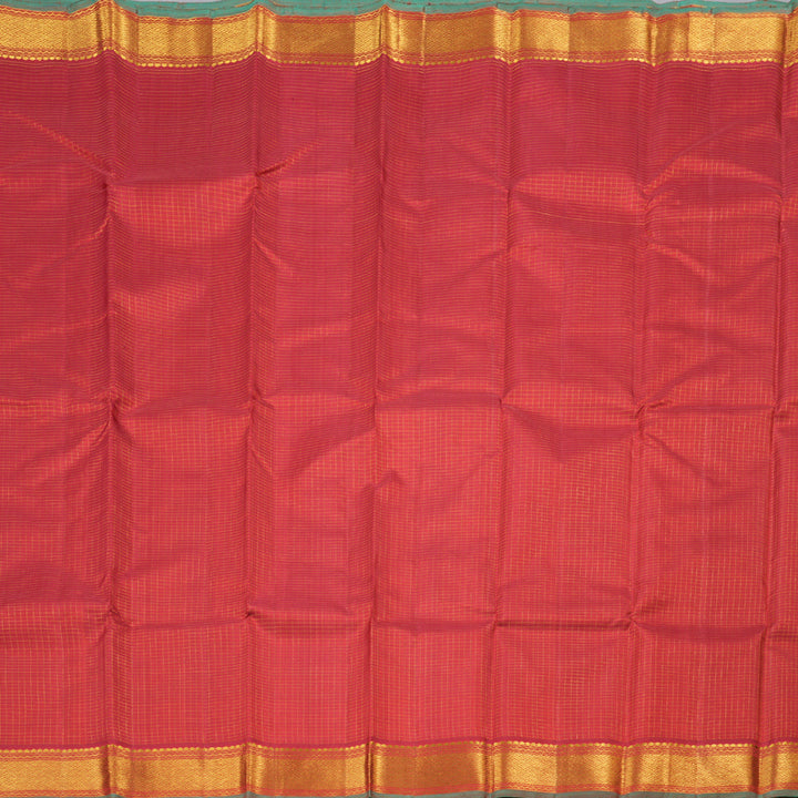 Hayagrivas Red Handloom Kanjivaram Silk Saree KBD1914B2-1