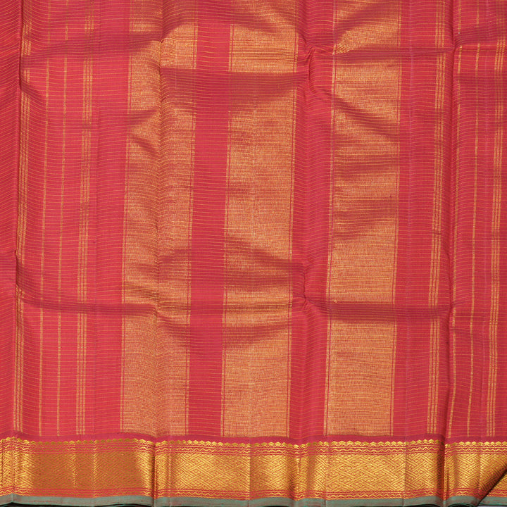 Hayagrivas Red Handloom Kanjivaram Silk Saree KBD1914B2-1
