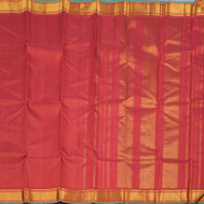 Hayagrivas Red Handloom Kanjivaram Silk Saree KBD1914B2-1