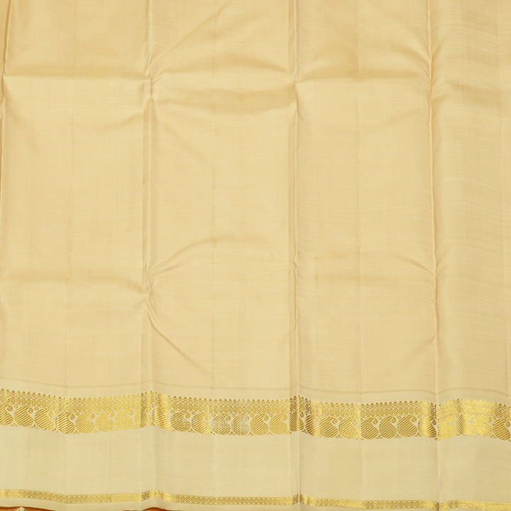 Hayagrivas Handloom Kanjivaram Silk Saree in Sun-kissed Yellow KBD1932B1-1
