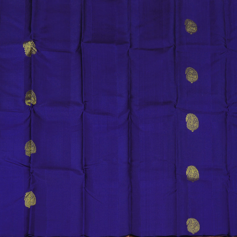 Hayagrivas Blue Handloom Kanjivaram Silk Saree KBD1946B1-1