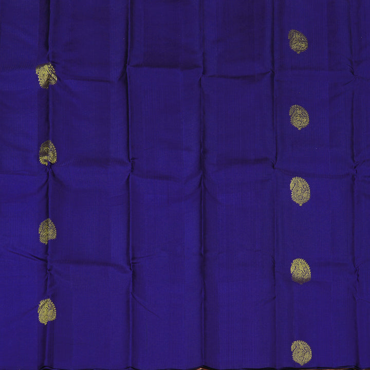 Hayagrivas Blue Handloom Kanjivaram Silk Saree KBD1946B1-1