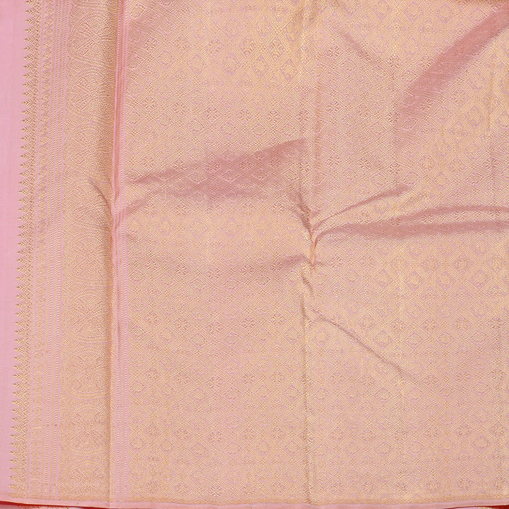 Hayagrivas Blue Handloom Kanjivaram Silk Saree KBD1946B1-1